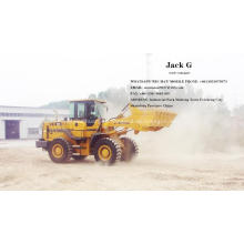 Compact wheel loader with powerful engine